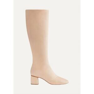 NEW FORTE FORTE women's high leather boots in cashmere